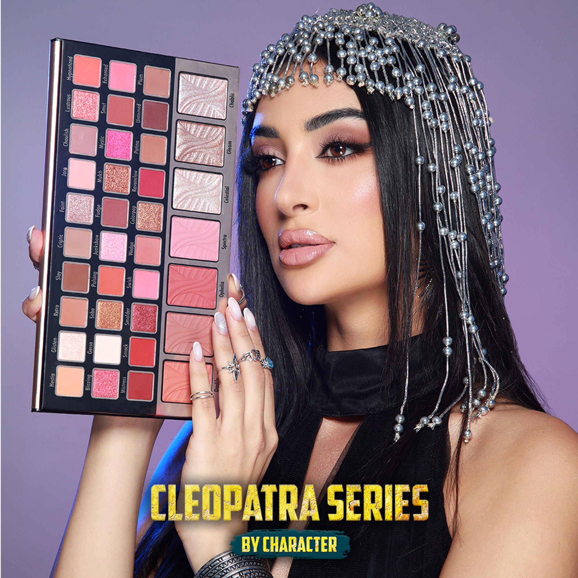 Character Hypnotize Eyeshadow Blusher Highlighter Palette - Heb001 - Distacart
