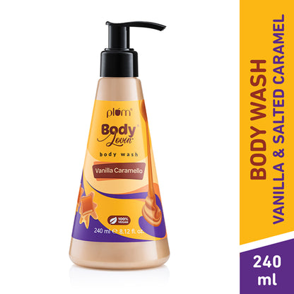 Plum Body Lovin Vanilla Caramello Body Wash - 240ml