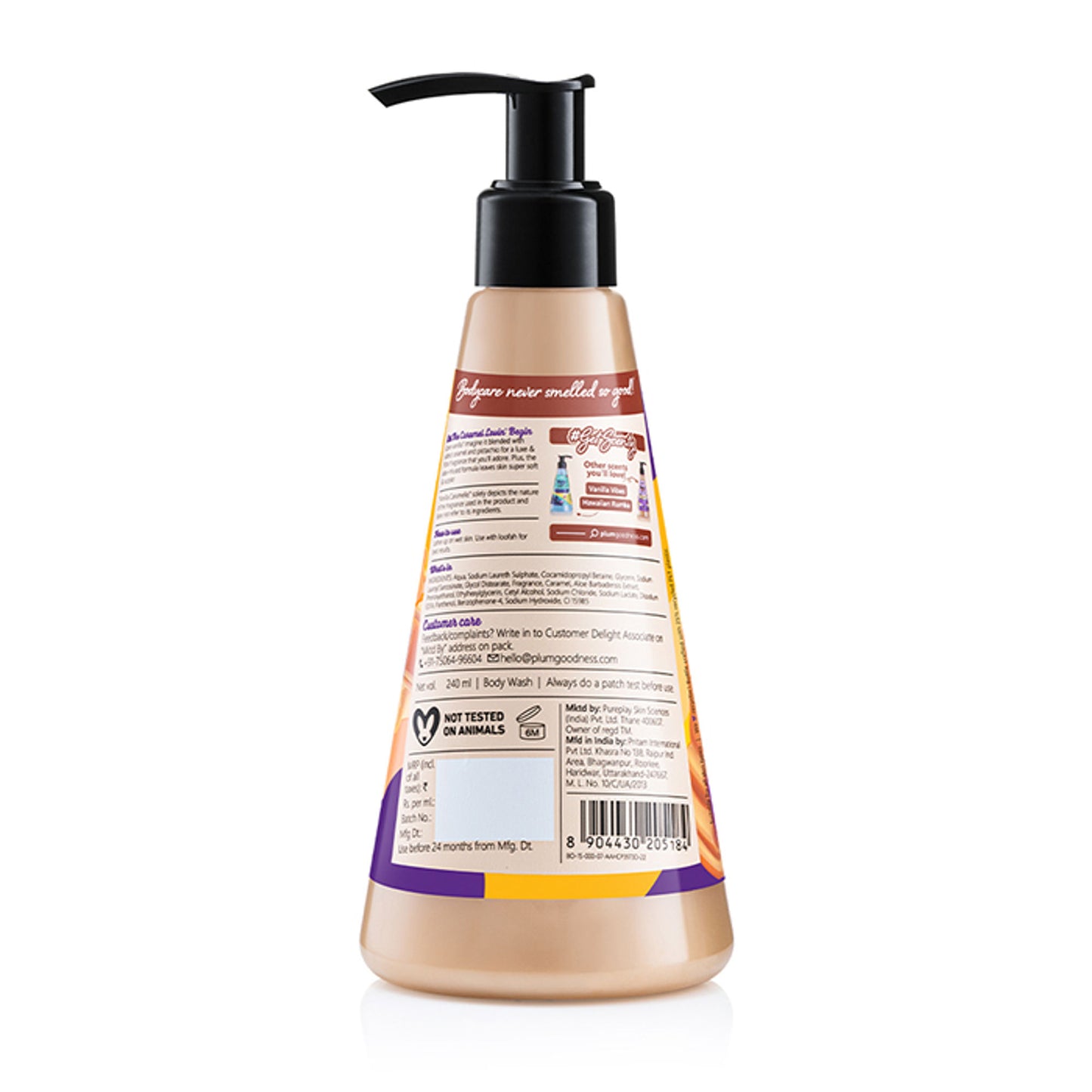 Plum Body Lovin Vanilla Caramello Body Wash - Distacart