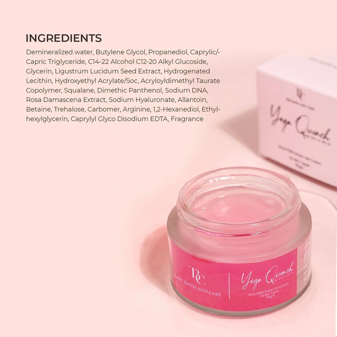 TBC - The Bath and Care Yoga Quench Water Cream Moisturizer - Distacart
