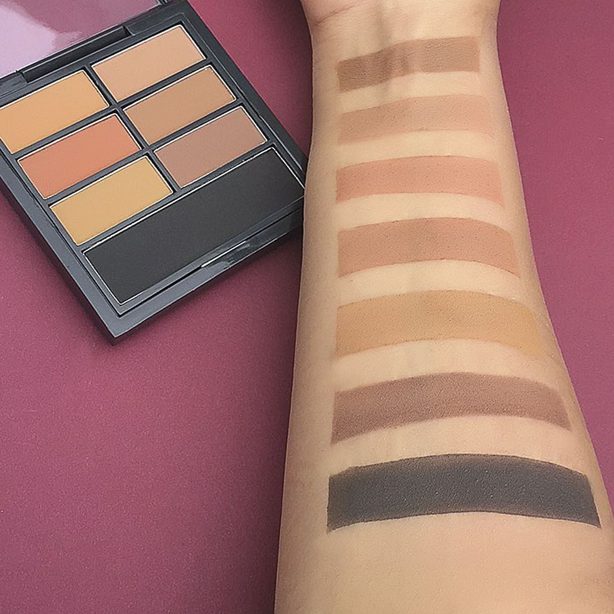 PAC Studio Eyeshadow X7 - [M] - Earthly Love