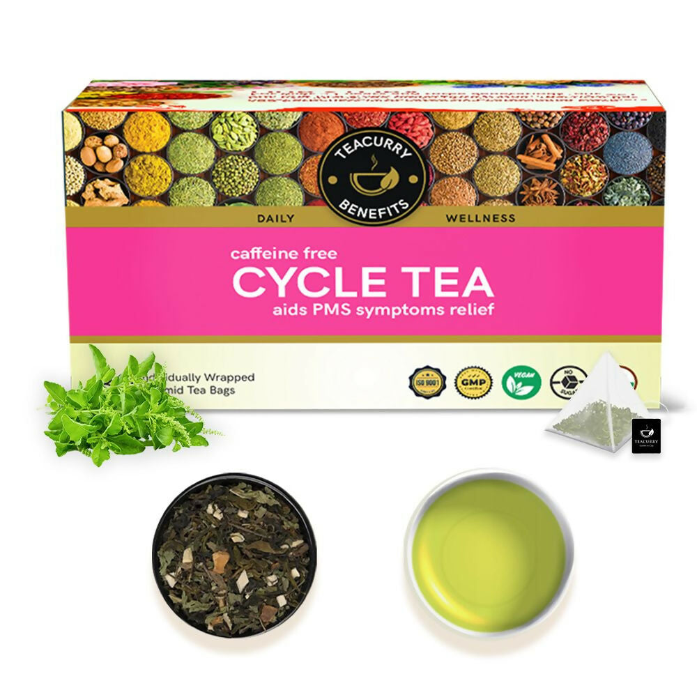 Teacurry Period Tea - Cycle Tea with Diet Chart - Distacart