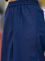 Thumbnail for Vishudh Teal & Gold Toned Round Neck Regular Kurta with Palazzos & With Dupatta