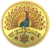 Stickerbazaar Micro Golden Embossing Rangoli Stickers - Distacart