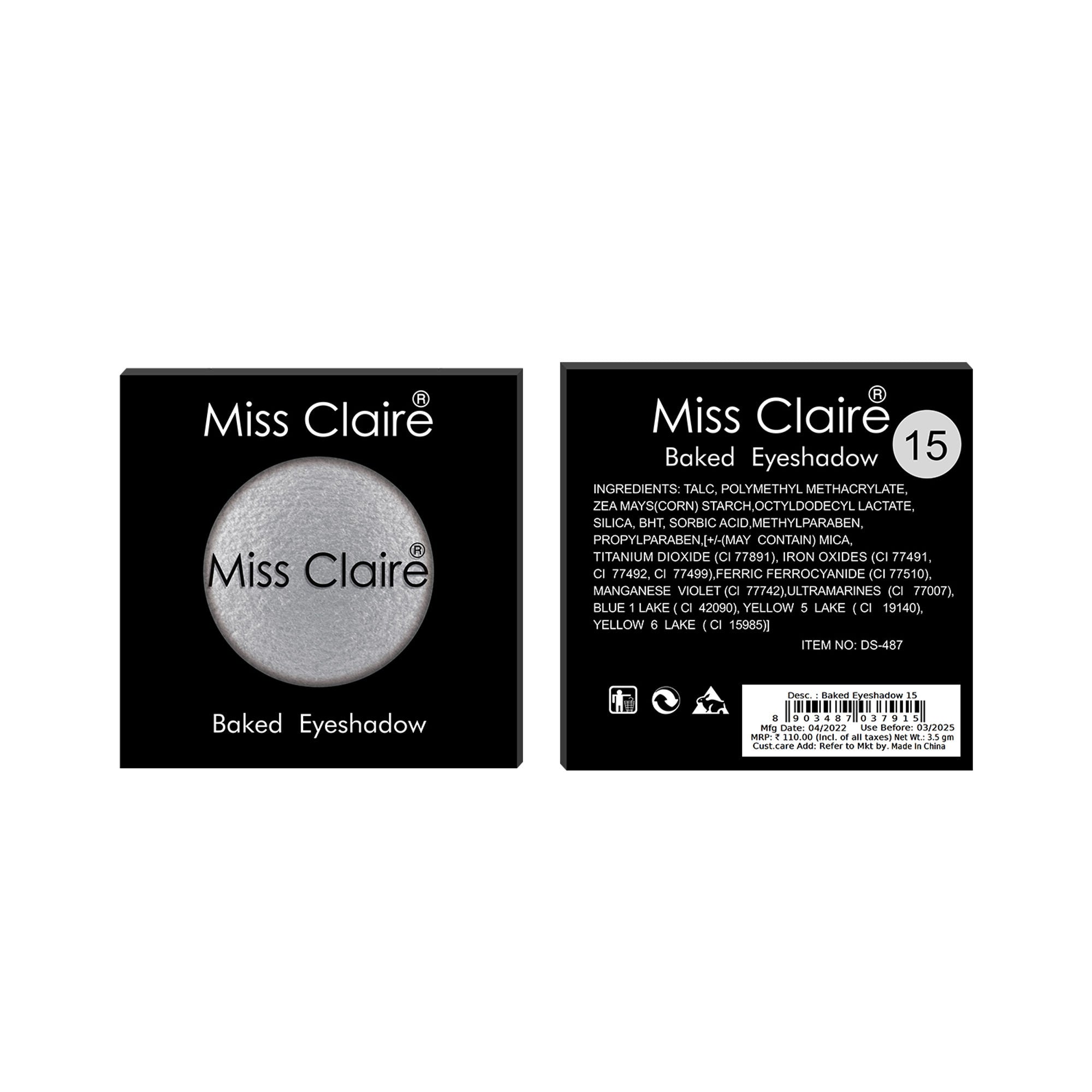 Miss Claire Baked Eyeshadow - 15