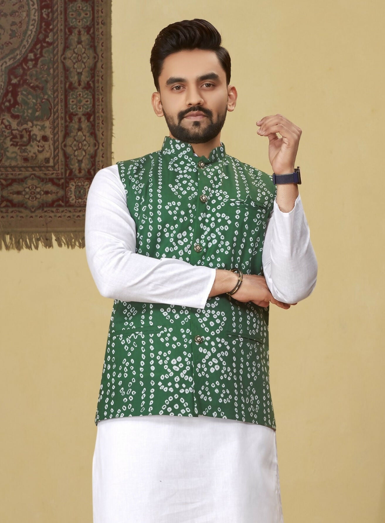 Anaita Green Printed Soft Cotton Straight Kurti Kurta - Distacart