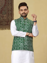 Thumbnail for Anaita Green Printed Soft Cotton Straight Kurti Kurta - Distacart