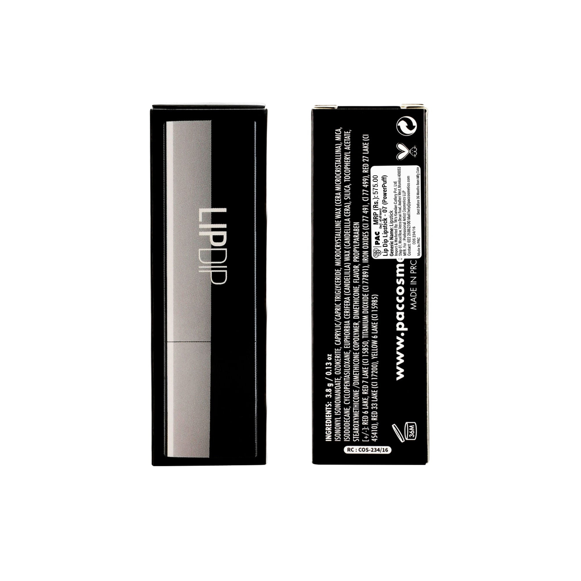 PAC Studio Lip Dip Lipstick - 07 PowerPuff