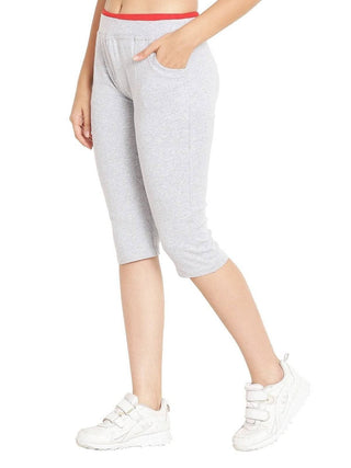 Asmaani Silver Color Capri Type with Two Side Pockets.