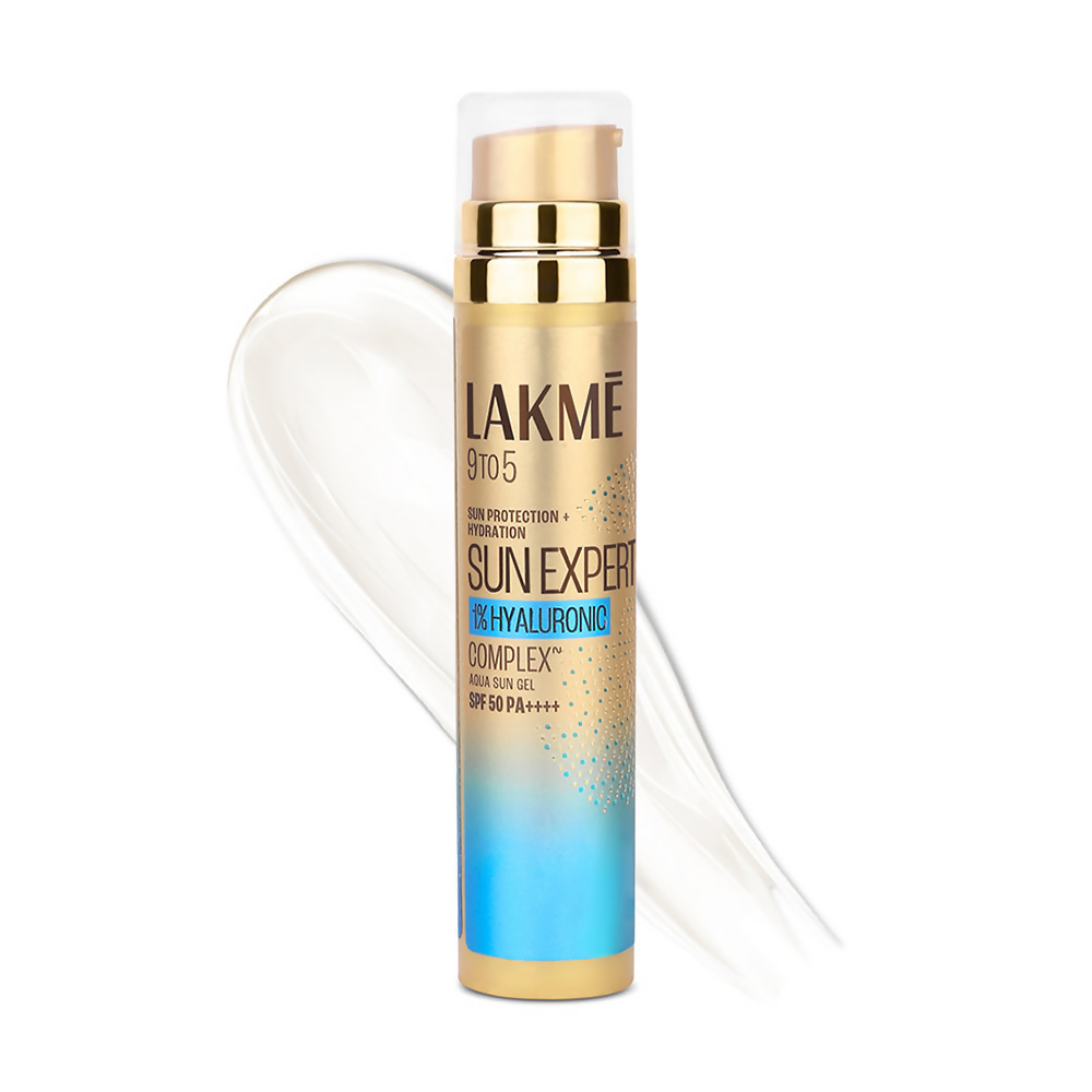 Lakme 9To5 Sun Expert 1% Hyaluronic Sunscreen, Spf 50 Pa+++ - Distacart