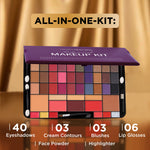 Thumbnail for Hilary Rhoda Professional Makeup Kit - Multicolor 02 - Distacart