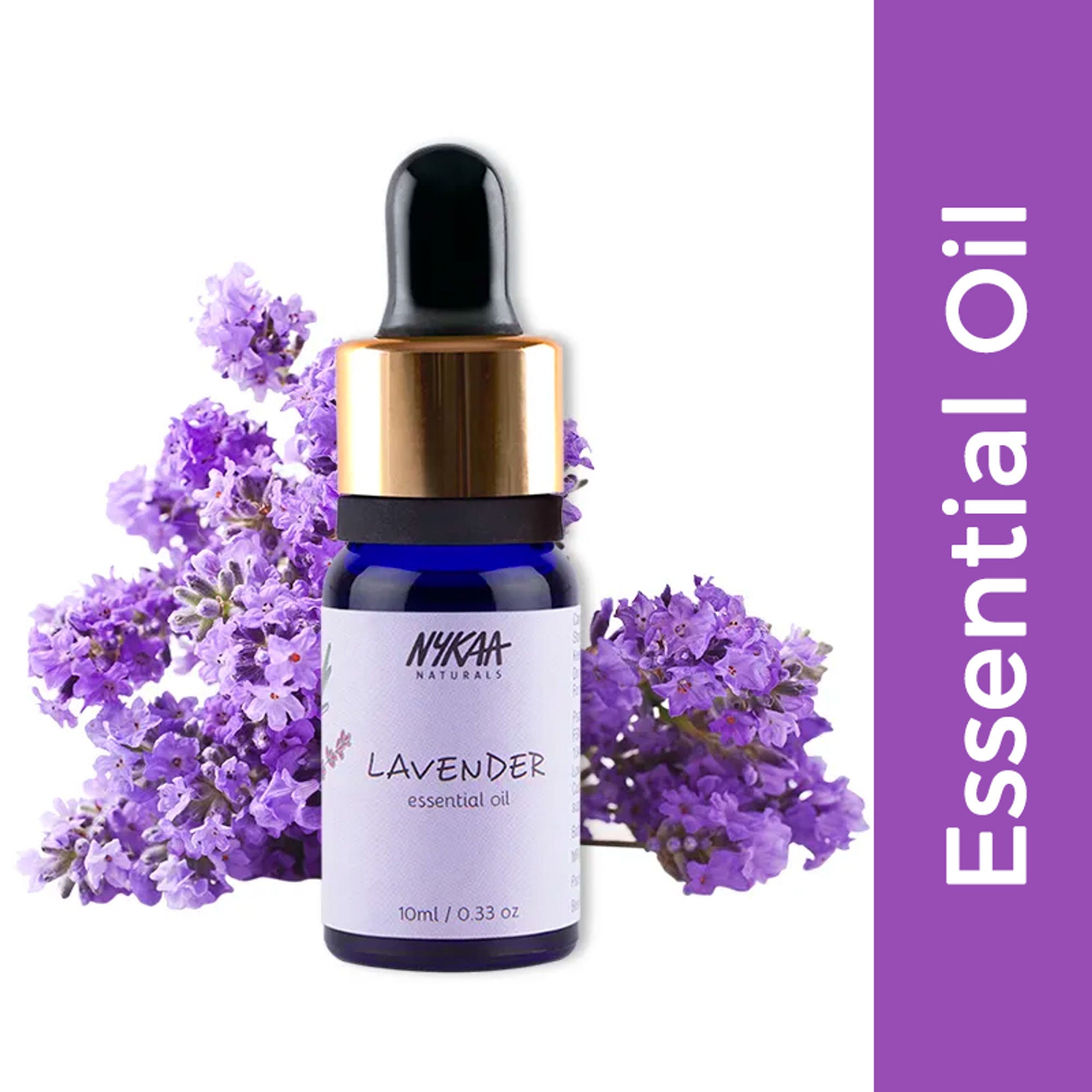 Nykaa Naturals Lavender Essential Oil - Combats skin inflammation and Dandruff - 100% Natural