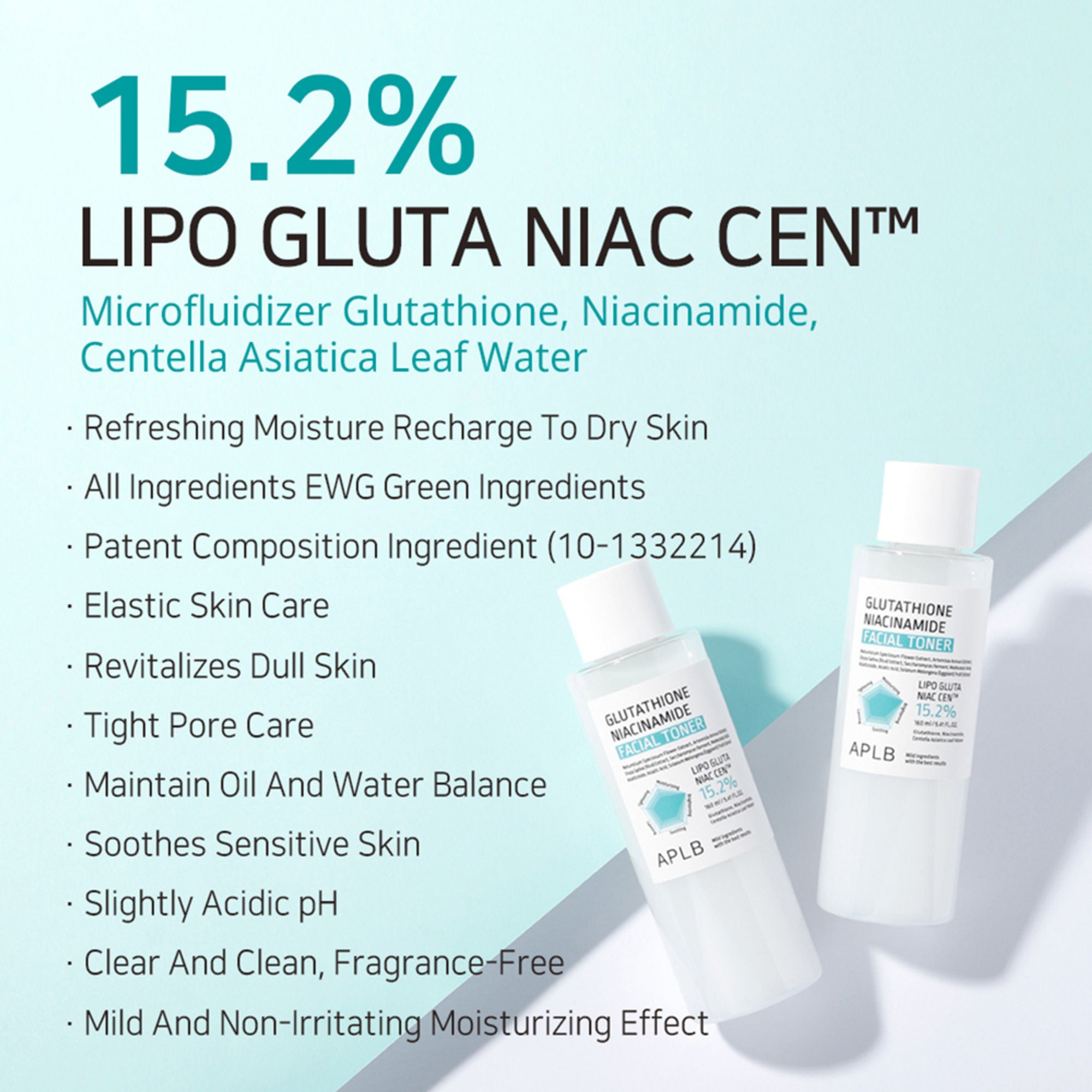 APLB Glutathione Niacinamide Facial Toner - Distacart