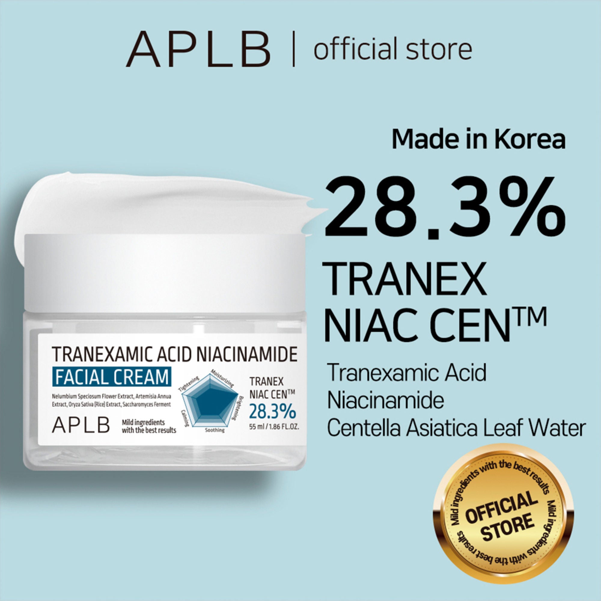 APLB Tranexamic Acid Niacinamide Facial Cream - Distacart