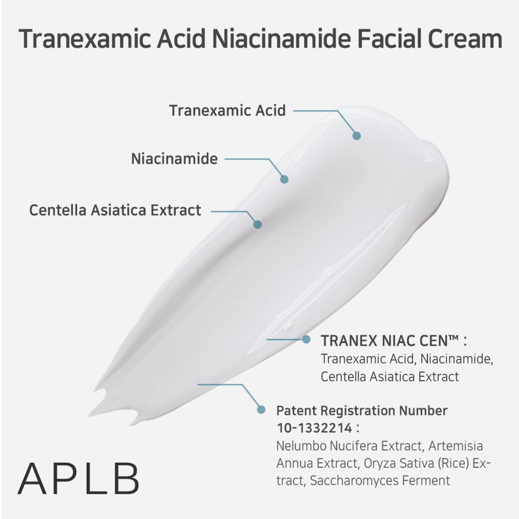 APLB Tranexamic Acid Niacinamide Facial Cream - Distacart
