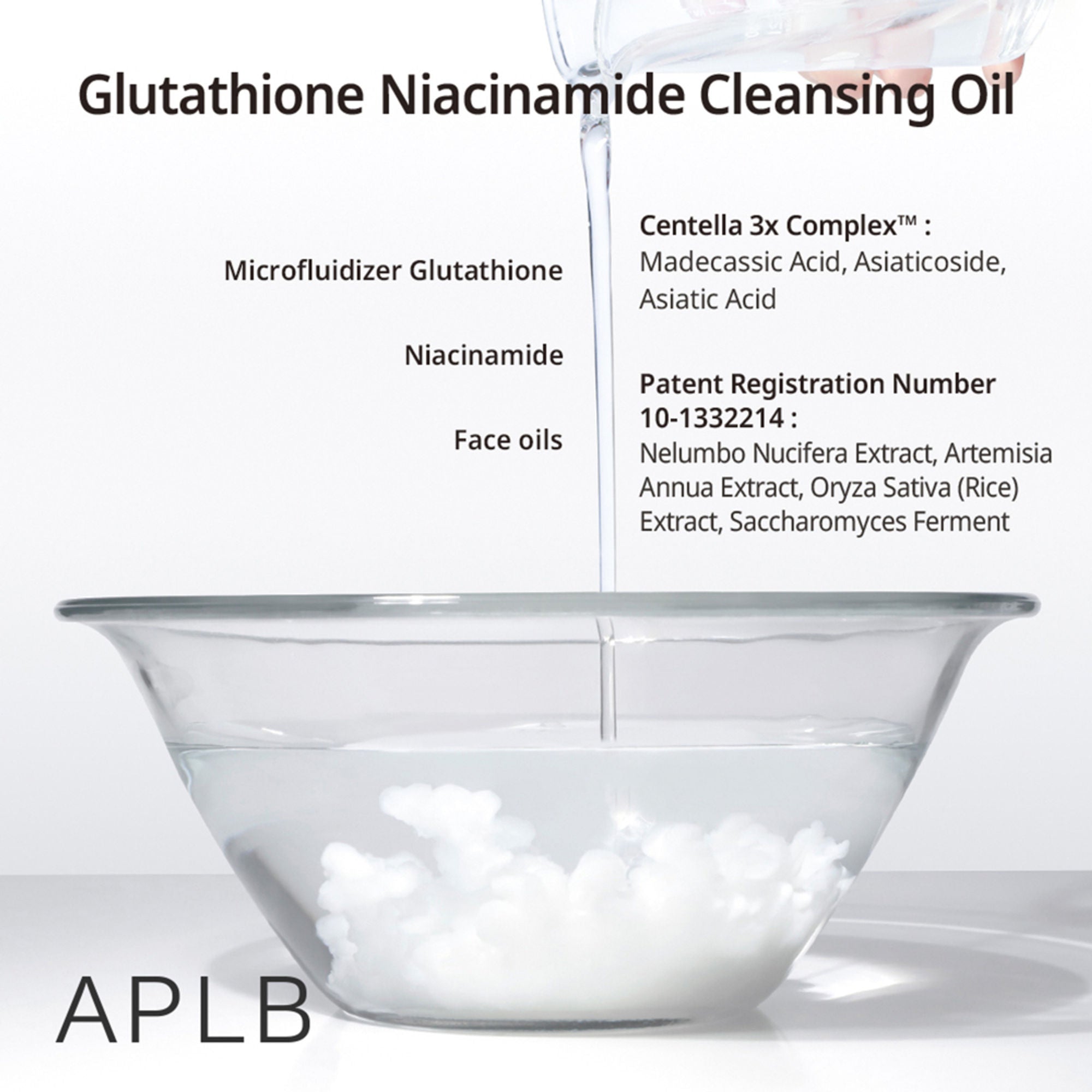 APLB Glutathione Niacinamide Cleansing Oil - Distacart