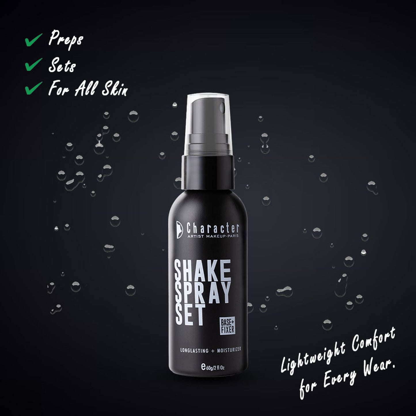 Character- Mattifying Setting Spray - Distacart