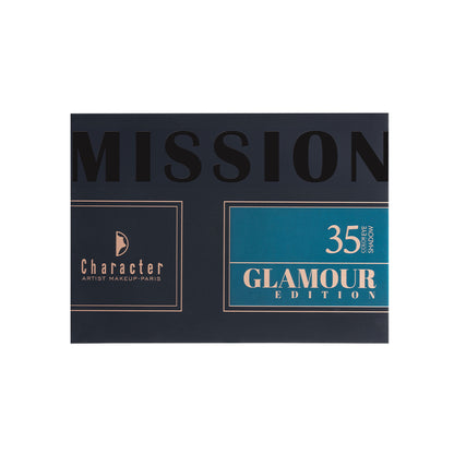Character 35 Color Glamour Edition Eyeshadow Palette - Gle002 - Distacart