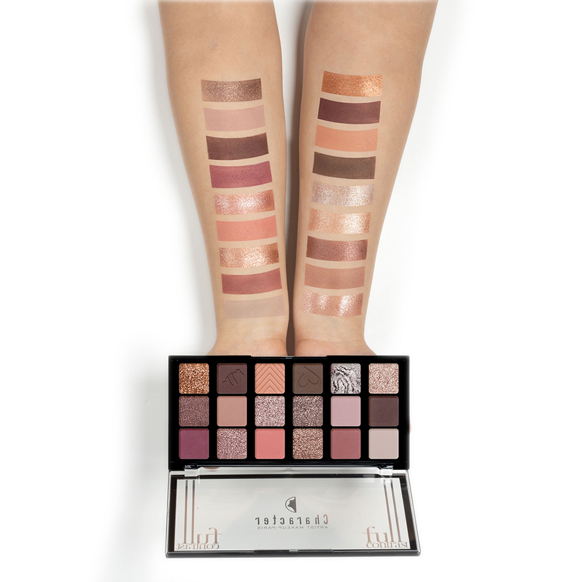 Character 18 Color Eyeshadow Palette - Smoky Elegance Cfc002 - Distacart