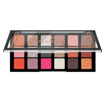 Character 18 Color Eyeshadow Palette - Rustic Radiance Cfc003 - Distacart