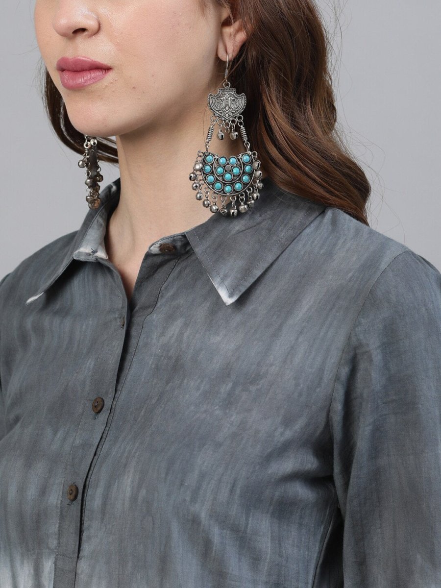 Aks Women Tie & Dye Cotton Kurta - Distacart