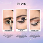 Thumbnail for MARS Cosmetics Eye Enchanted Brush - Set of 3 - Distacart
