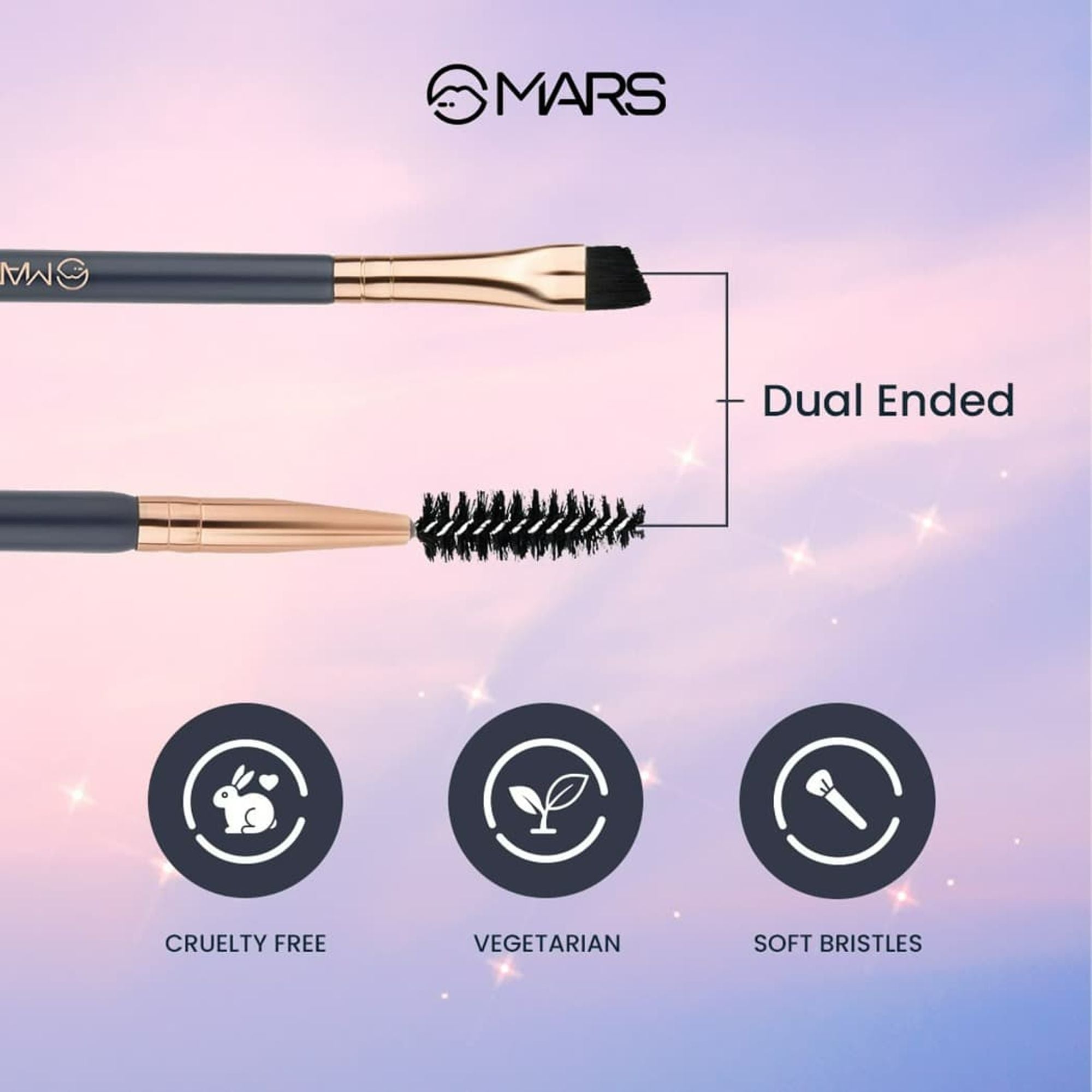 MARS Cosmetics Eye Enchanted Brush - Set of 3 - Distacart