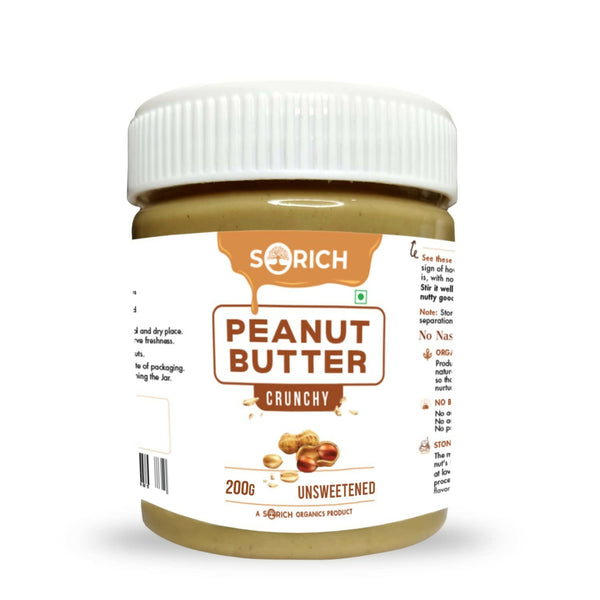 Sorich Organics All Natural Peanut Butter Crunchy - Distacart