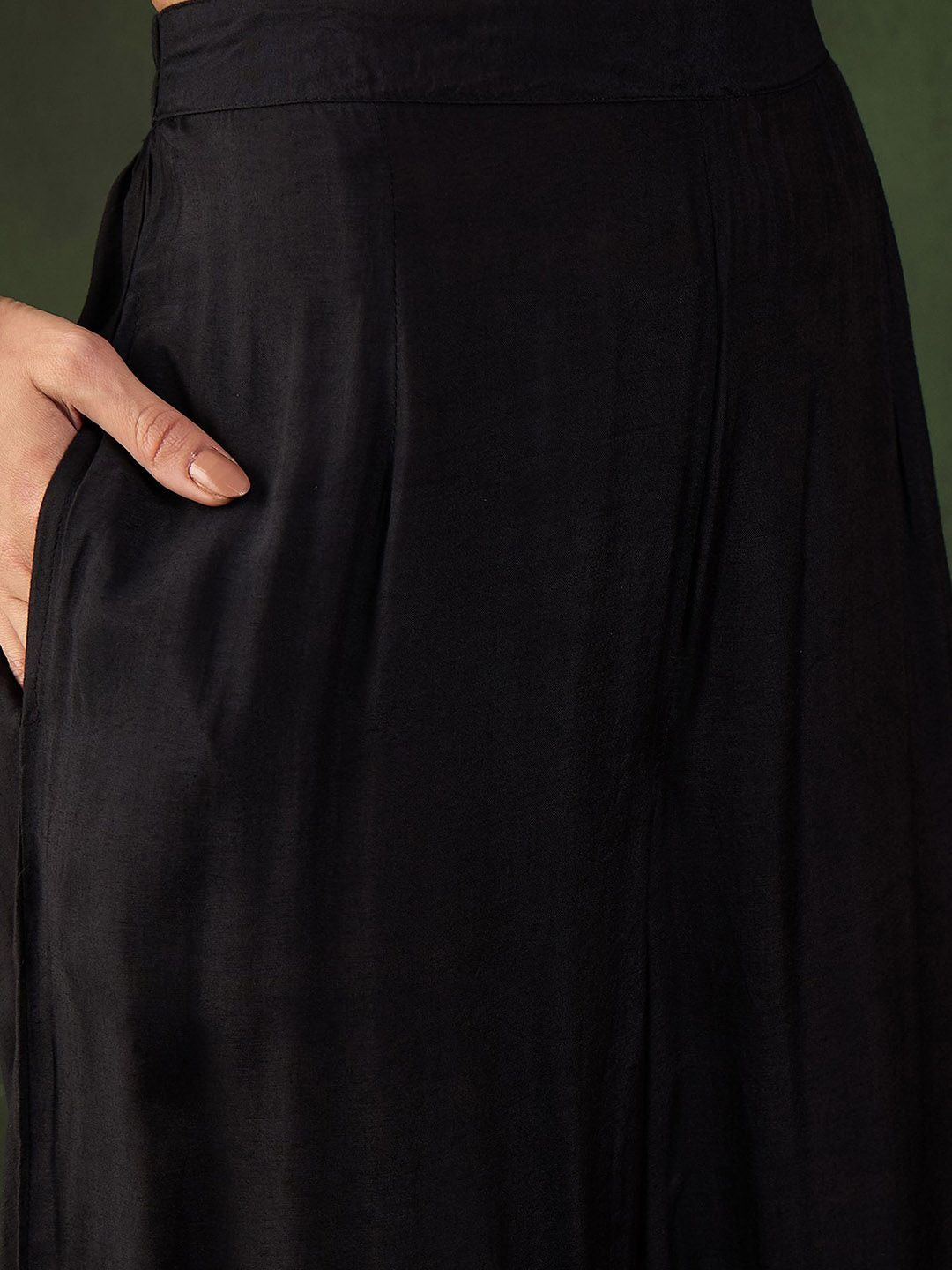 Sangria Printed Kurta & Palazzo With Dupatta - Distacart