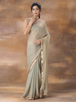 Thumbnail for kasee Silk Embellished Saree - Distacart