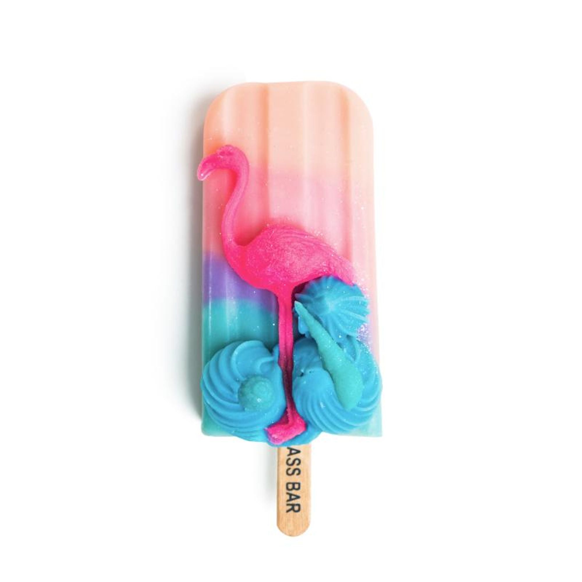 The Sass Bar Seascape Flamingo Popsicle Soap - Distacart