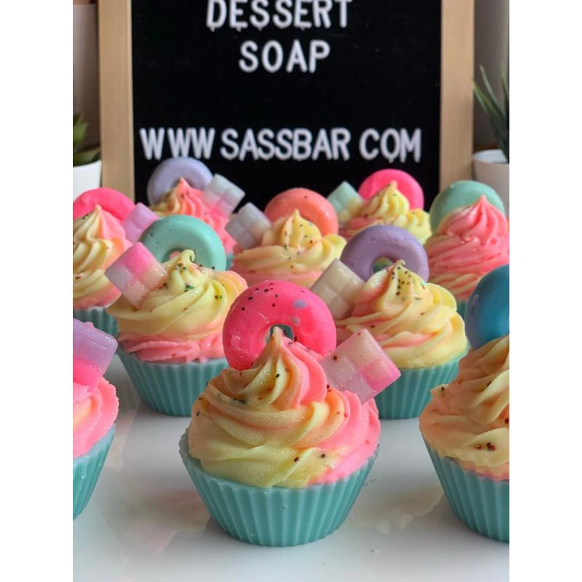 The Sass Bar Glow-up Cupcake Soap - Distacart