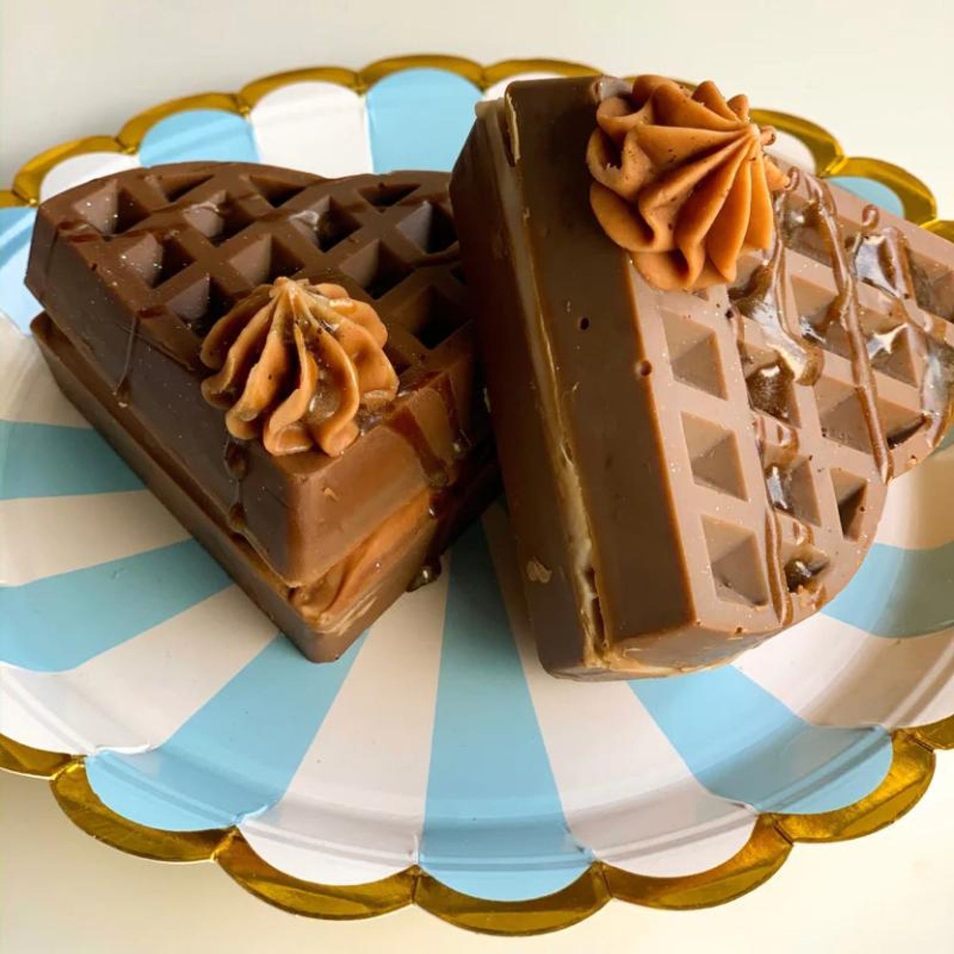 The Sass Bar Caramel Chocolate Waffle Soap - Distacart