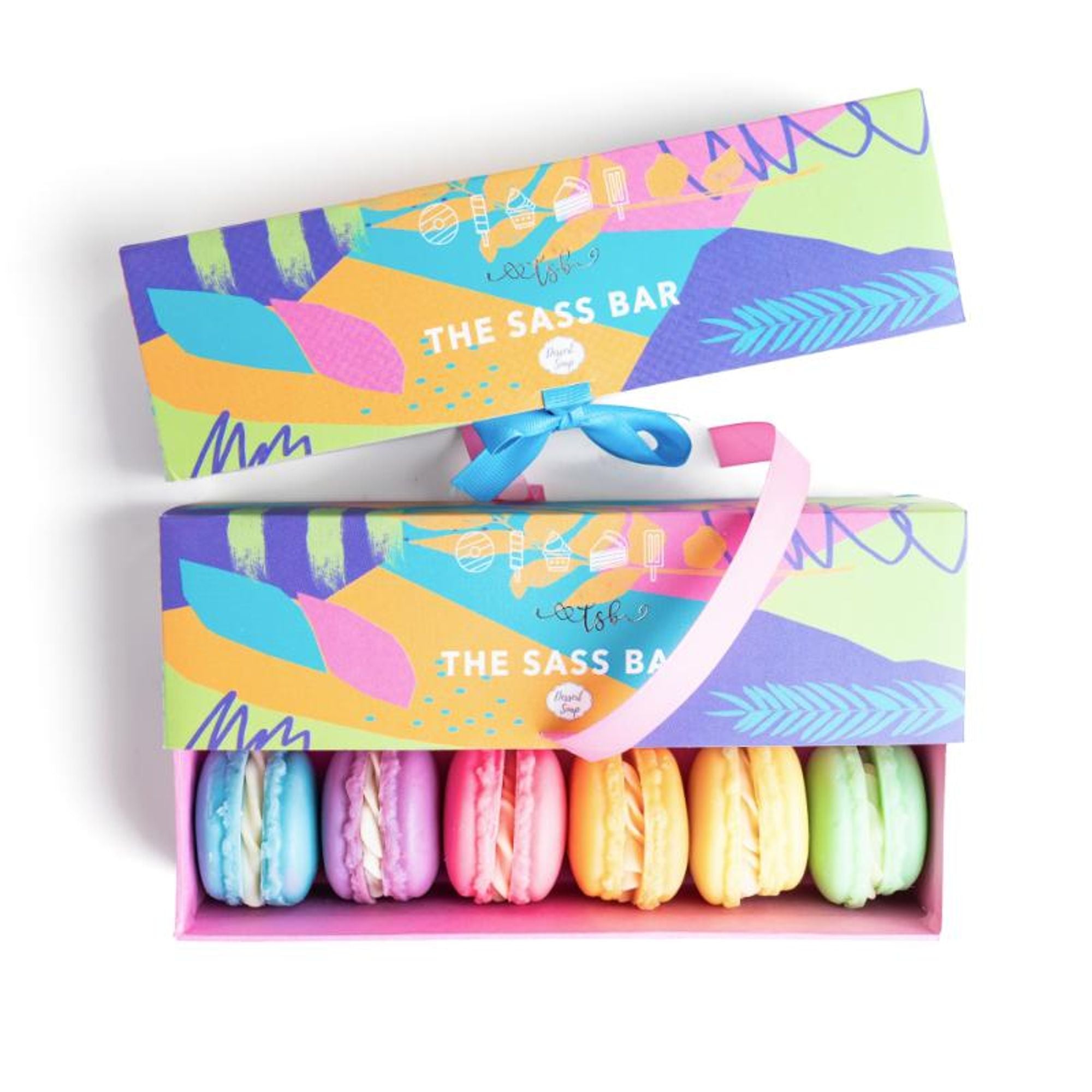 The Sass Bar Macaron Soap Box - Distacart