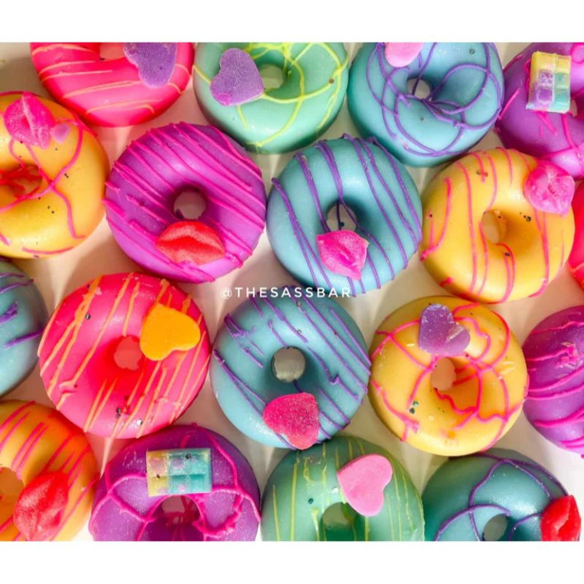 The Sass Bar Assorted Cafe Donut Soap - Distacart