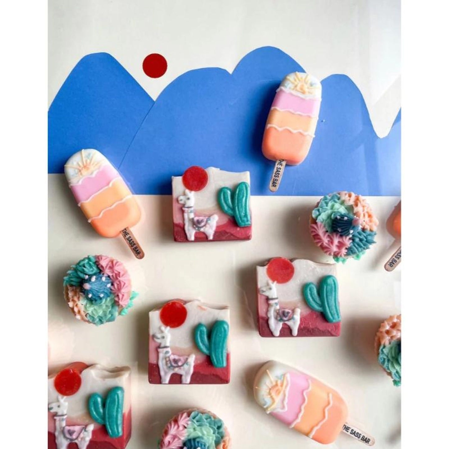 The Sass Bar Llama Desert Soap Box - Distacart
