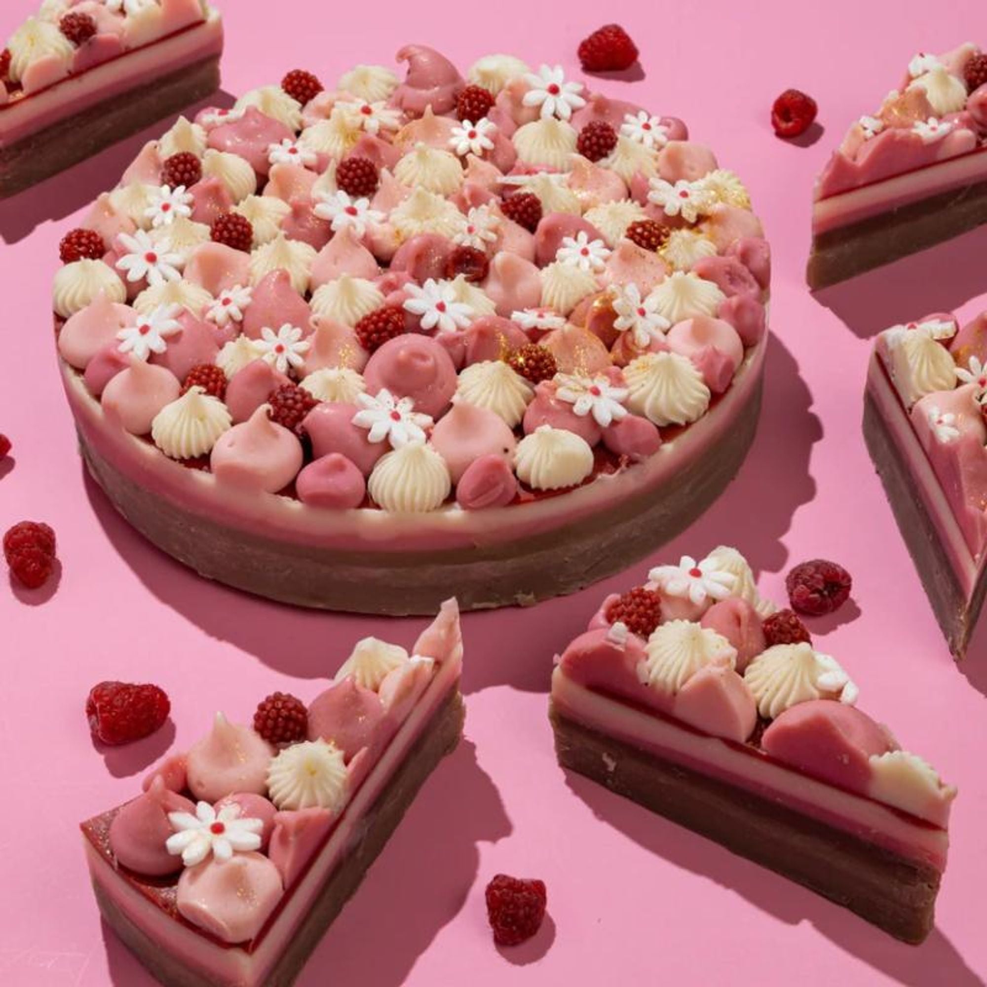 The Sass Bar Daisy Meringue Tart Cake Soap - Distacart