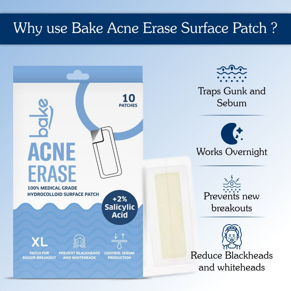 Bake Acne Erase XL Pimple Patches & Nose Patches
