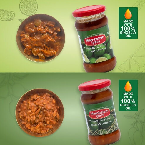 Mambalam Iyers Narthangai & Mango Thokku Pickle Combo - Distacart