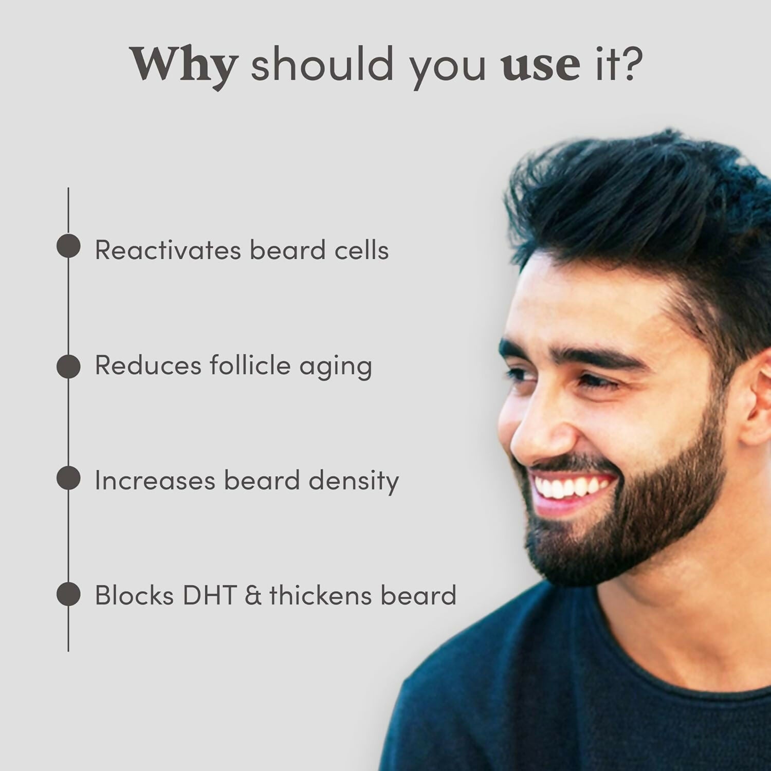 Man Matters Beardgro Oil-In-Serum - Distacart
