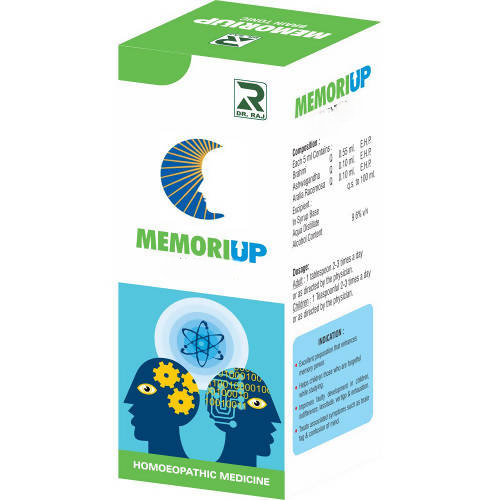 Dr. Raj Homeopathy Memoriup Brain Tonic - Distacart