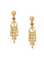 Thumbnail for Ruby Raang Gold Dangler Earrings