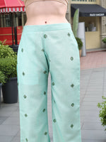 Thumbnail for Joban Fashion Sky Blue Positive Digital Print With Position Foil Kurta Set