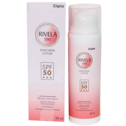 Rivela Tint Sunscreen Lotion - Distacart