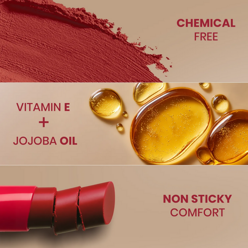 NY Bae Transfer-proof Matte Crayon Lipstick – Ruby Red 10 - Distacart