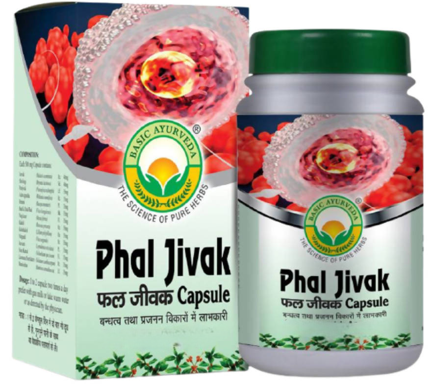 Basic Ayurveda Phal Jivak Capsule - Limited Time Offer - Distacart