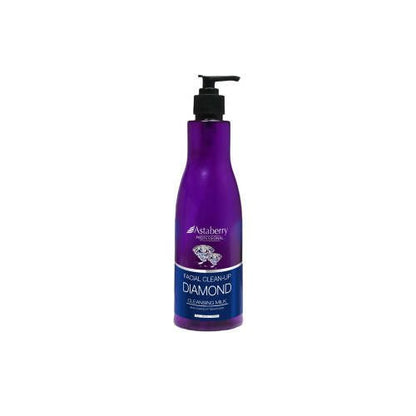 Astaberry Professional Facial Cleanup Diamond Cleansing Milk - Distacart