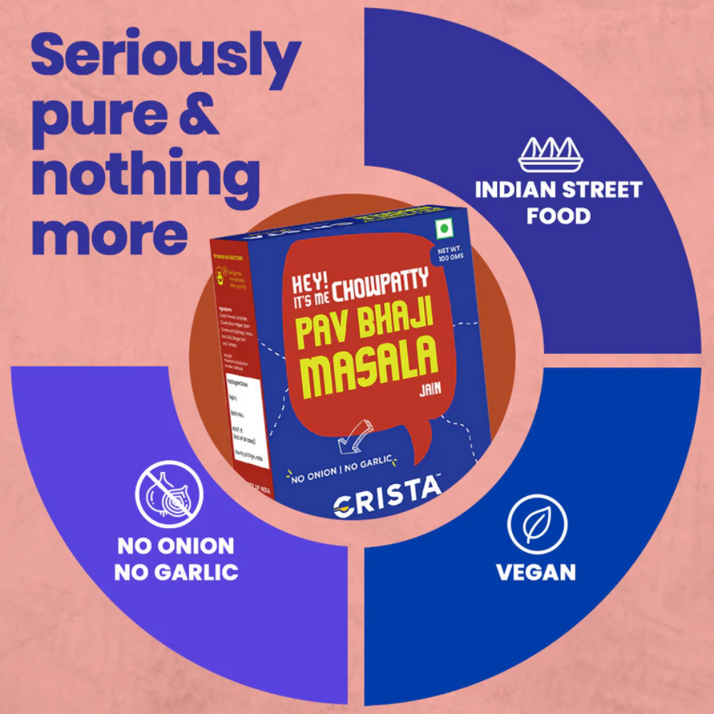 Crista Spices Jain Pav Bhaji and Jain Chole Masala - Distacart