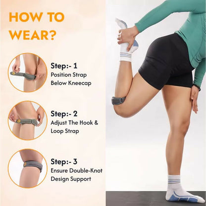 Orth-rem Patella Stabilizer (Pair) Knee Support Strap - Distacart