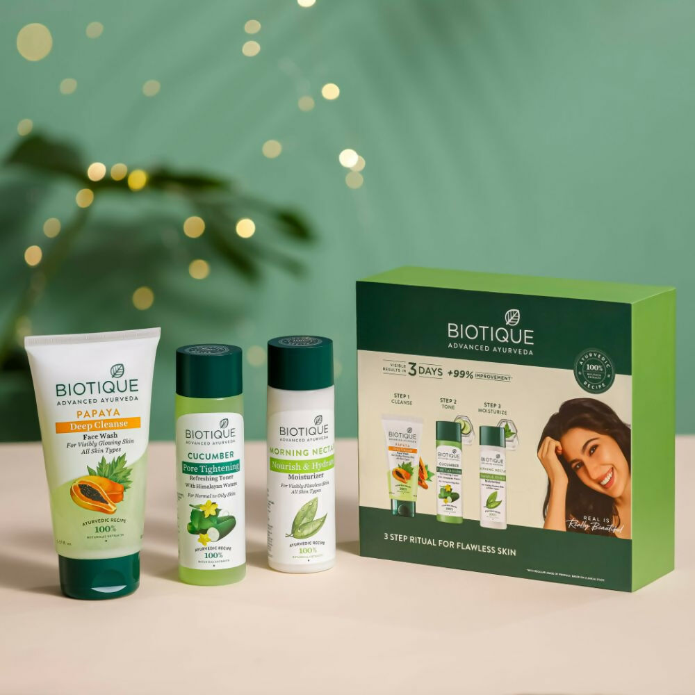 Biotique Daily Skin Care Essential Kit - Distacart